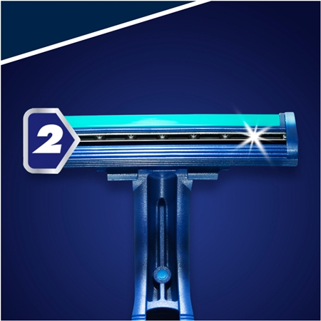 Gillette Blue II Plus Vienreizlietojamie skuvekļi vīriešiem