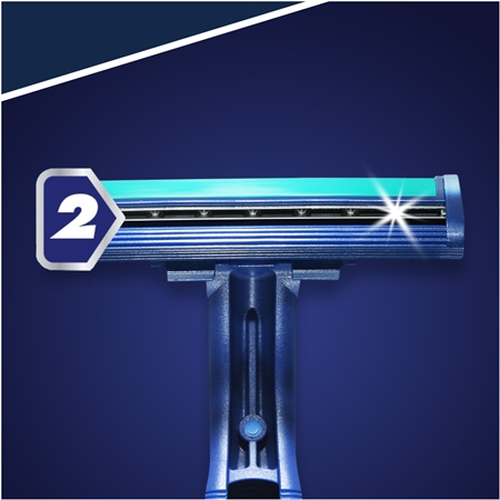 Gillette Blue II Plus Vienreizlietojamie skuvekļi vīriešiem