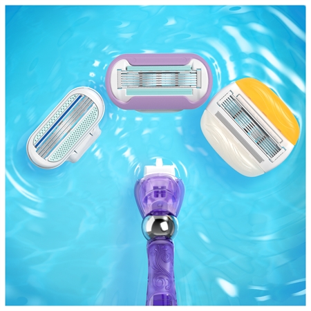 Gillette Venus Swirl Extra Smooth holiaci strojček + náhradné hlavice 3 ks