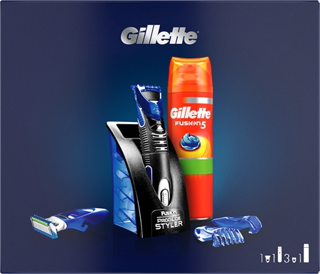Gillette Fusion Proglide Rasierset (für Herren)