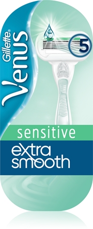 Gillette Venus Extra Smooth Sensitive самобръсначка + резервни глави