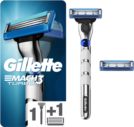 Gillette Mach3 Turbo Champions League aparat de ras rezerva lama 2 pc