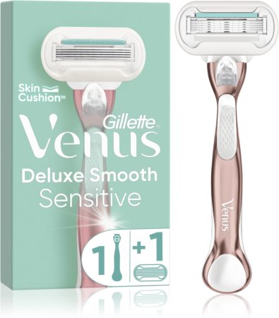 Gillette Venus Extra Smooth Sensitive Scheerapparaat + Vervangende Kop