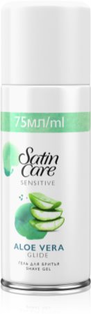 Gillette Satin Care Sensitive Skin gel za brijanje s aloe verom