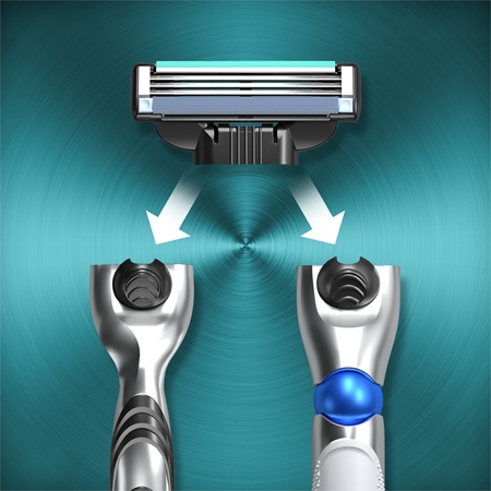 Gillette Mach3 pakaitiniai peiliukai