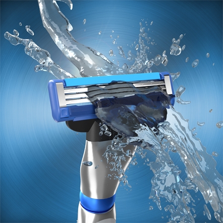 Gillette Mach3 Turbo afeitadora + cabezales de recambio 5 uds