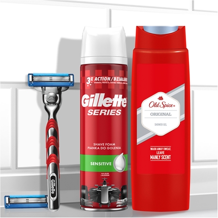 Gillette Mach3 Turbo coffret cadeau (pour homme)