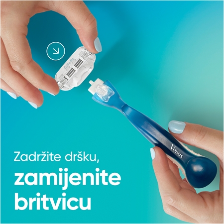 Gillette Venus Smooth zamjenske britvice