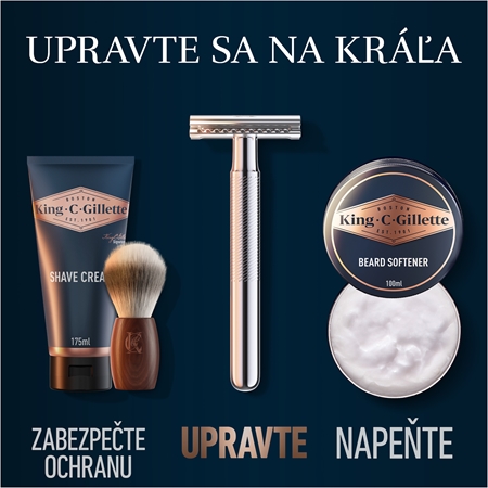Gillette King C. Double Edge náhradné žiletky
