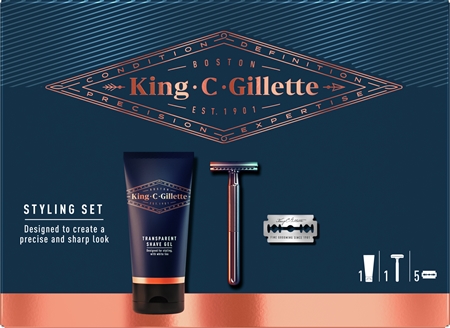 King C. Gillette Styling set Geschenkset für Herren