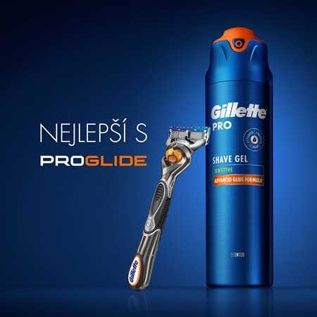 Gillette Pro Sensitive gel na holení