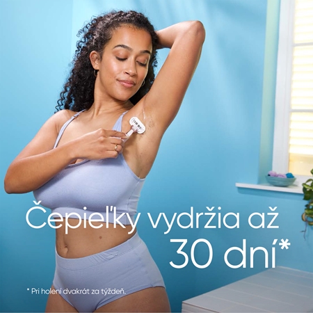 Gillette Venus Deluxe Smooth Sensitive holiaci strojček + náhradné hlavice