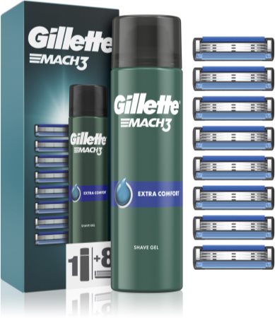 Gillette Mach3 Extra Comfort recarga de lâminas