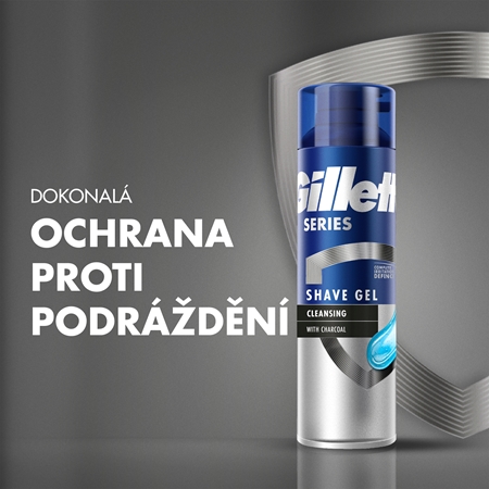 Gillette Series Cleansing gel na holení