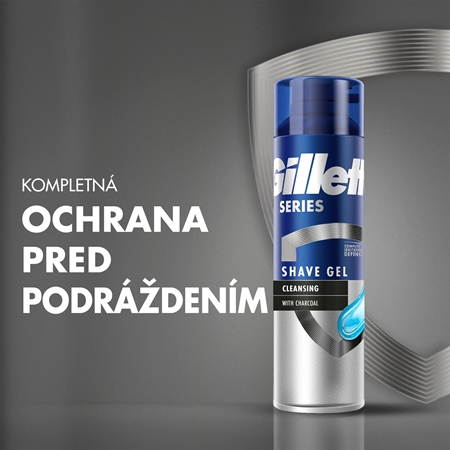 Gillette Series Cleansing gél na holenie