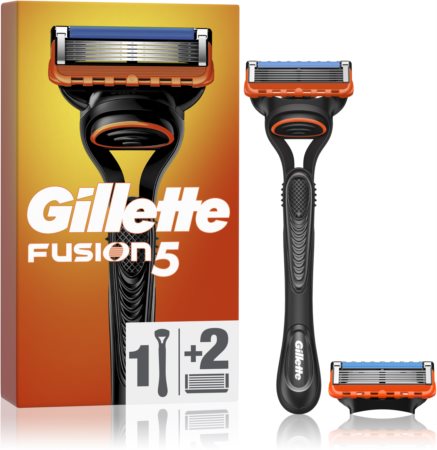 Gillette Fusion5 rasoio + lame di ricambio 2 pz