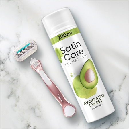 Gillette Venus Satin Care gel na holení pro ženy