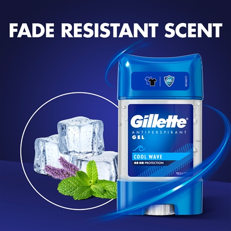 Gillette Cool Wave Antiperspirant Gel anti-transpirant gel