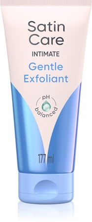 Gillette Satin Care Intimate sanftes Peeling zur Anpassung der Bikinizone