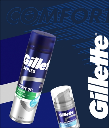 Gillette Comfort Series coffret para homens