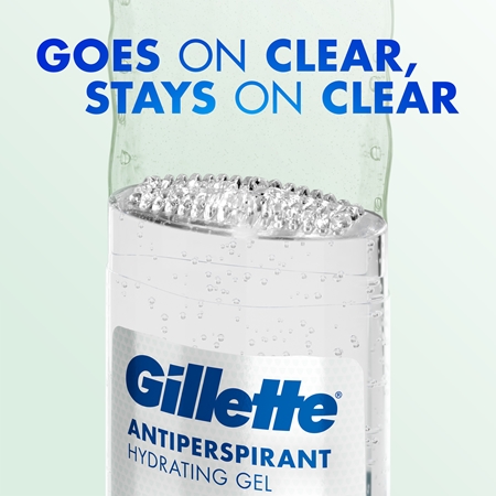 Gillette Antiperspirant Hydrating Gel Aloe Scent Antiperspirant Gel with moisturising effect
