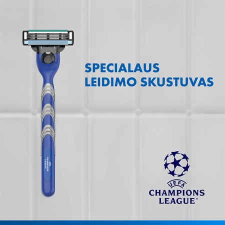 Gillette Champions League Special Edition dovanų rinkinys vyrams