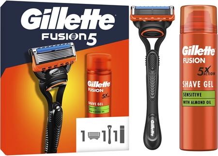 Gillette Fusion5 Gift Set Presentförpackning för män