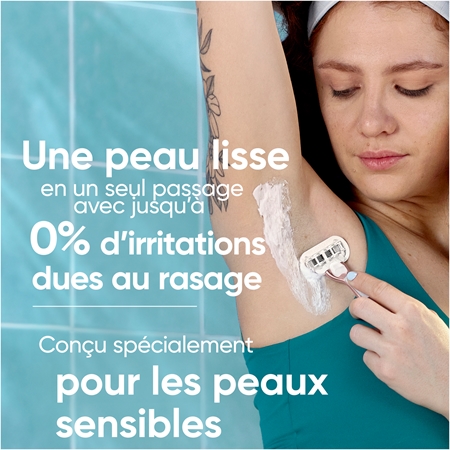 Gillette Venus PRO Smooth Sensitive lames de rechange + cache de protection