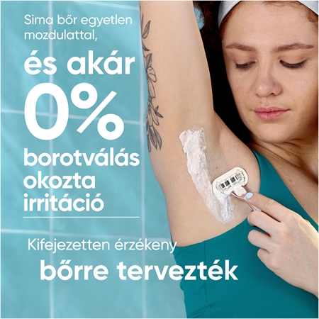 Gillette Venus PRO Smooth Sensitive tartalék pengék + védőburkolat