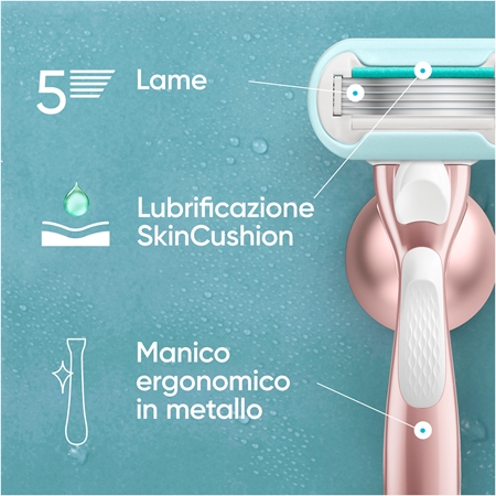 Gillette Venus PRO Smooth Sensitive kit per rasatura da donna