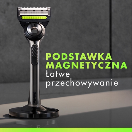 Gillette Labs maszynka do golenia z podstawką + ostrza zapasowe