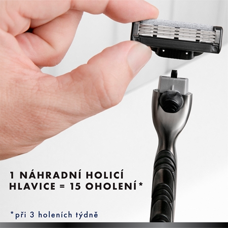 Gillette Mach3 Charcoal dárková sada pro muže