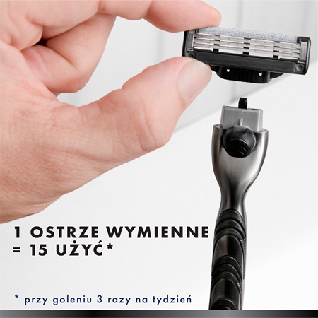 Gillette Mach3 Charcoal zestaw upominkowy dla mężczyzn