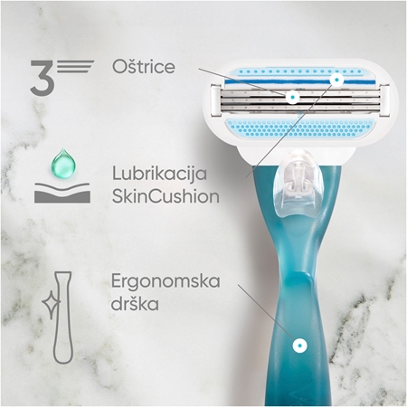 Gillette Venus Smooth Gift Set poklon set za brijanje za žene