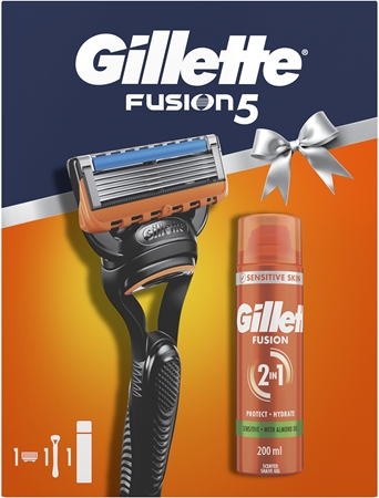 Gillette Fusion5 Gift Set coffret para barbear
