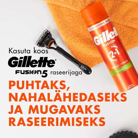 Gillette Fusion5 Gift Set Kinkekomplekt raseerimiseks