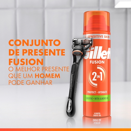 Gillette Fusion5 Gift Set coffret para barbear