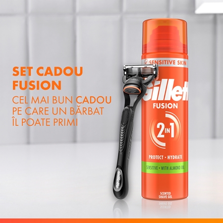 Gillette Fusion5 Gift Set set cadou pentru ras