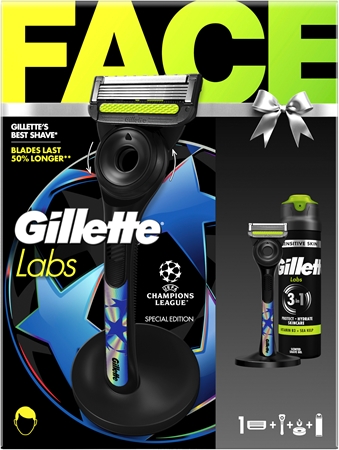 Gillette Labs Champions League Gift Set Gavesæt til barbering