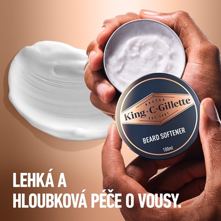 Gillette King C. Soft Beard Balm balzám na vousy