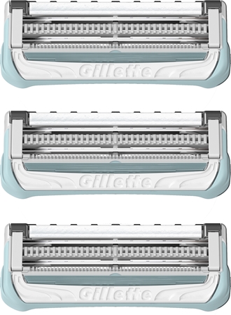 Gillette Venus For Pubic Hair&Skin lame di ricambio per regolare la zona bikini