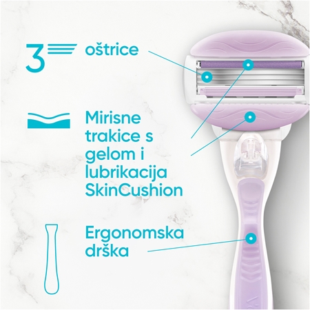 Gillette Venus ComfortGlide Breeze zamjenske britvice
