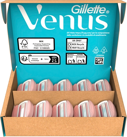 Gillette Venus ComfortGlide Spa Breeze replacement blades