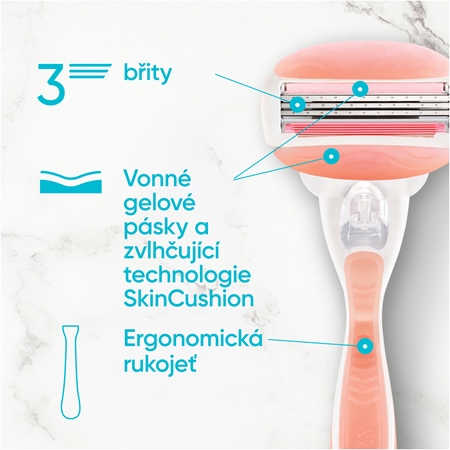 Gillette Venus ComfortGlide Spa Breeze náhradní břity