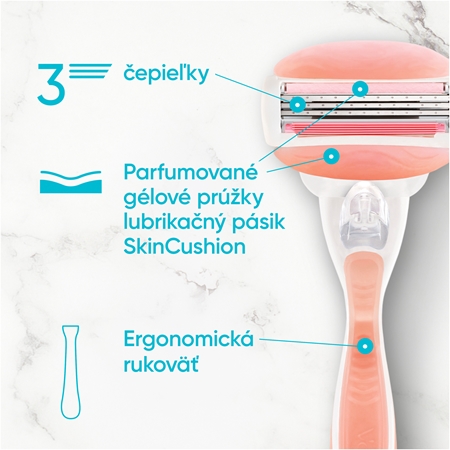 Gillette Venus ComfortGlide Spa Breeze náhradné žiletky