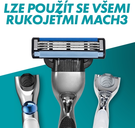 Gillette Mach3 náhradní břity