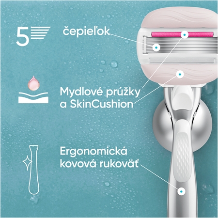 Gillette Venus ComfortGlide Sugarberry holiaci strojček