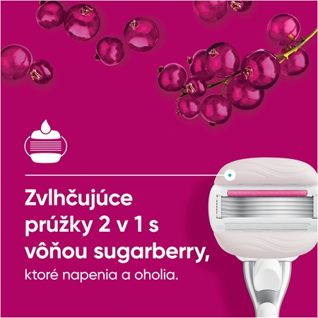 Gillette Venus ComfortGlide Sugarberry holiaci strojček