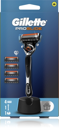 Gillette ProGlide holicí strojek se stojánkem + náhradní břity