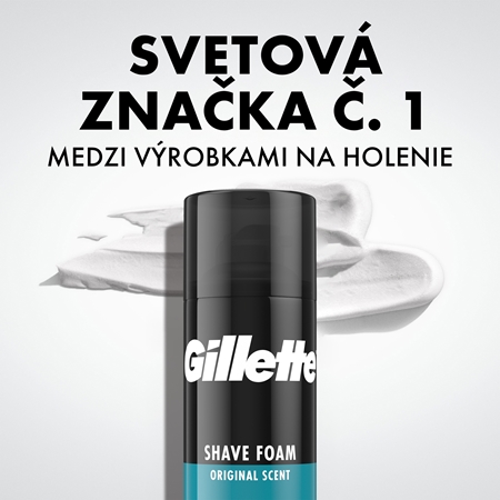 Gillette Classic Sensitive pena na holenie pre mužov